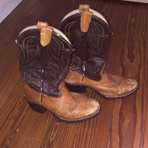 Authentic Kids sz 12.5D western boot vintage rare